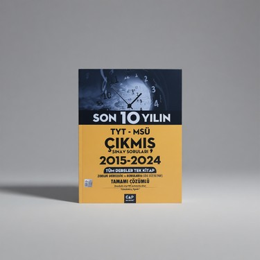 110001790035974.jpg ÇAP YAYINLARI TYT MSÜ ÇIKMIŞ SORULAR TÜM TEK 2015-2024 - Görsel 1