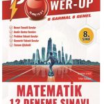 NARTEST YAYINEVİ 8. SINIF POWER-UP MATEMATİK 12 DENEME SINAVI KIRMIZI