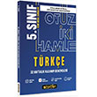 STARFEN YAYINLARI 5.SINIF TÜRKÇE 32 HAMLE HAFTALIK KAZANIM