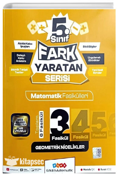 1759558185.jpg ETKİLİ MATEMATİK YAYINLARI 05.SINIF FARK YRT GEOMETRİK NCK - 25-26 - Görsel 1