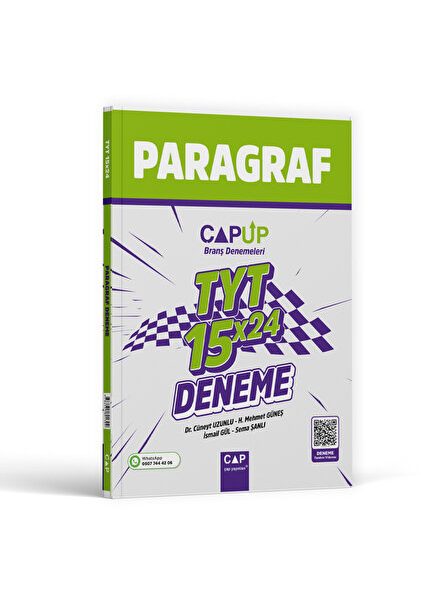 ÇAP YAYINLARI ÇAP UP TYT DENEME 15*24 PARAGRAF - 2025-26