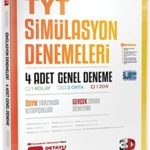 3D YAYINLARI TYT SIMULASYON 4'LU GENEL (26-27)