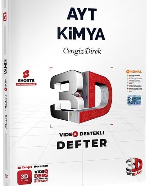 3D YAYINLARI AYT VDD KIMYA (26-27)