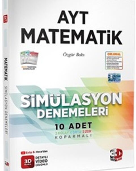 3D YAYINLARI AYT SIMULASYON MATEMATIK (26-27)