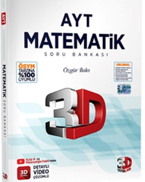3D YAYINLARI AYT SB MATEMATIK (26-27)