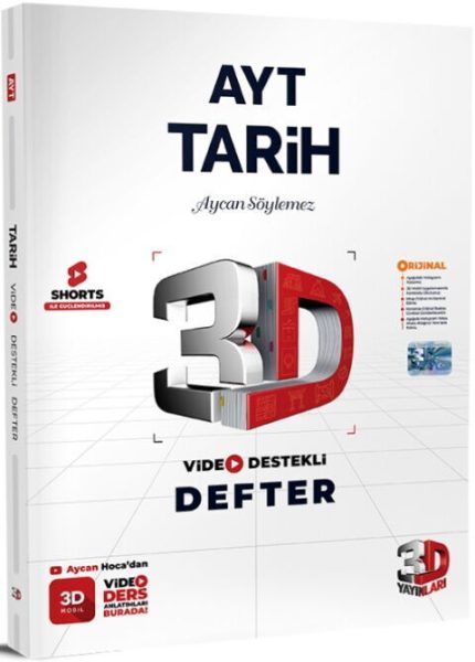 3D YAYINLARI AYT VDD TARIH (26-27)