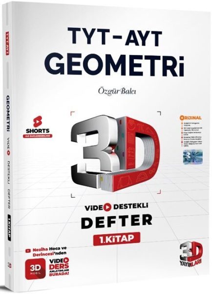 3D YAYINLARI TYT-AYT VDD GEOMETRI 1.KITAP (26-27)