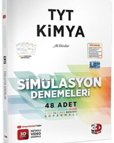 3D YAYINLARI TYT SIMULASYON KIMYA (26-27)