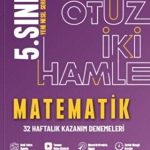 STARFEN YAYINLARI 5.SINIF MATEMATİK 32 HAMLE HAFTALIK KAZANIM
