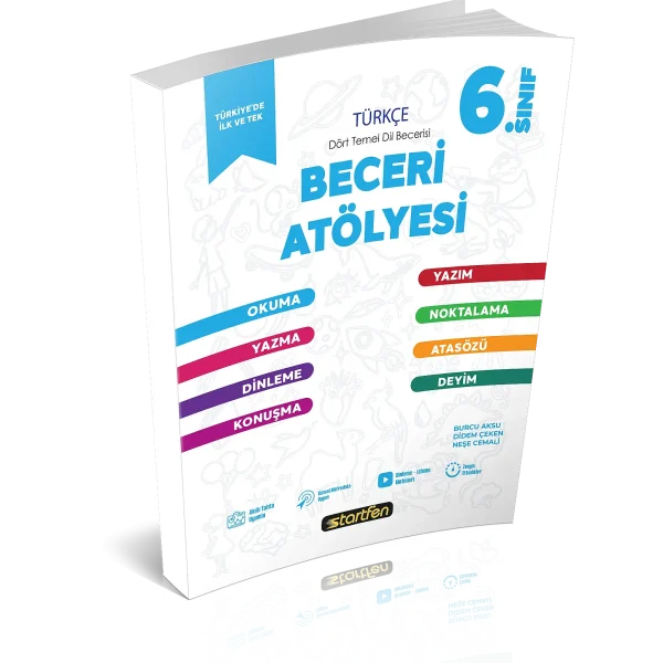 STARFEN YAYINLARI 6.SINIF TÜRKÇE BECERİ ATÖLYESİ
