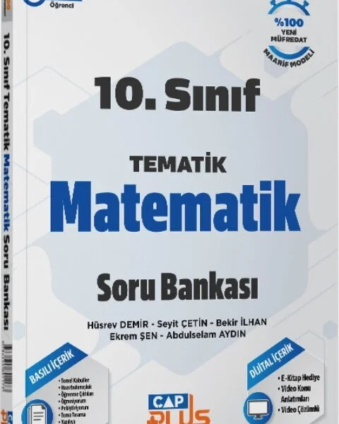 ÇAP YAYINLARI 10.SINIF S.B. TEMATİK MATEMATİK - 2025-26