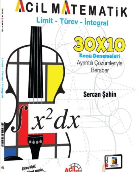 ACİL YAYINLARI YKS AYT KONU DENEME LİMİT-TÜREV-İNTG - 25-26