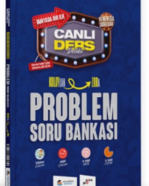 AKADEMİ DENİZİ YAYINLARI KPSS ALES DGS TYT PROBLEM -SB- 2025-26