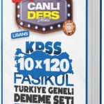 AKADEMİ DENİZİ YAYINLARI KPSS CANLI DERS DNM SETİ LİSANS GY-GK TG - 25-26