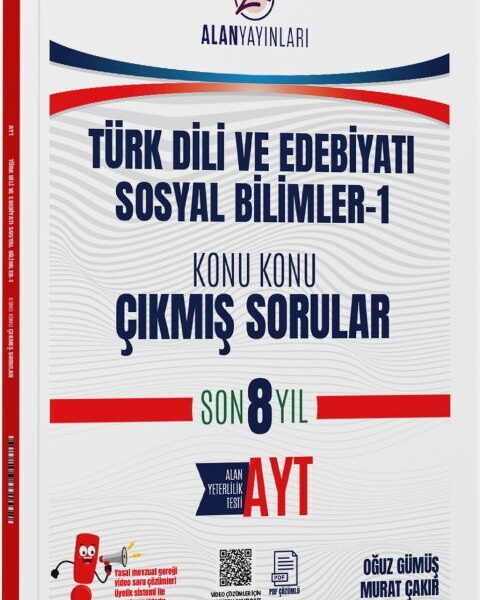ALAN YAYINLARI YKS AYT ÇIKMIŞ SORULAR EDEB-SOS1 - 25-26