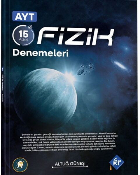 KR AKADEMİ YAYINLARI Altuğ Güneş AYT Fizik Denemeleri 15 Adet