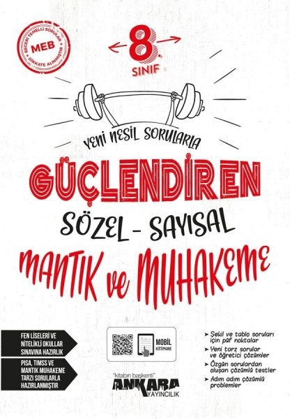 ANKARA YAYINLARI GÜÇLENDİREN SAY-SÖZ MANTIK MUHAKEME