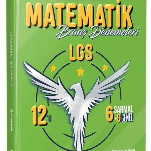 AV YAYINLARI 8.SINIF AV LGS DENEME 12 Lİ MATEMATİK - 25-26