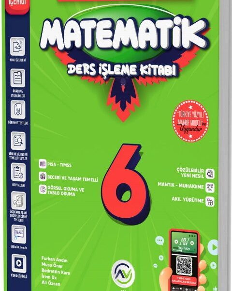 AV YAYINLARI 6.SINIF AV DERS İŞLEME KİTABI MATEMATİK - 25-26