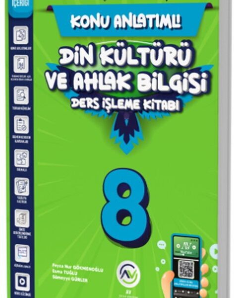 AV YAYINLARI 8.SINIF AV DERS İŞLEME KİTABI DİN KÜLTÜRÜ - 25-26