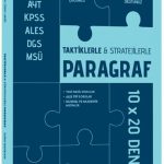 BENZERSİZ AKADEMİ YAYINLARI
TYT AYT KPSS ALES DGS MSÜ Taktiklerle ve Stratejilerle Paragraf 10 x 20 Deneme