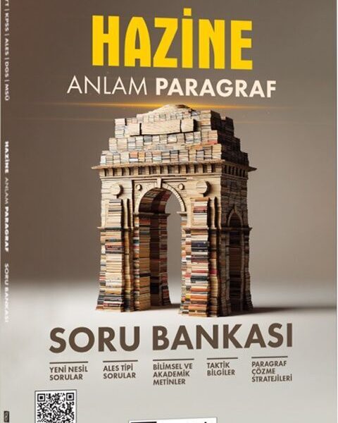 BENZERSİZ AKADEMİ YAYINLARI
TYT AYT KPSS ALES DGS MSÜ Hazine Anlam Paragraf Soru Bankası