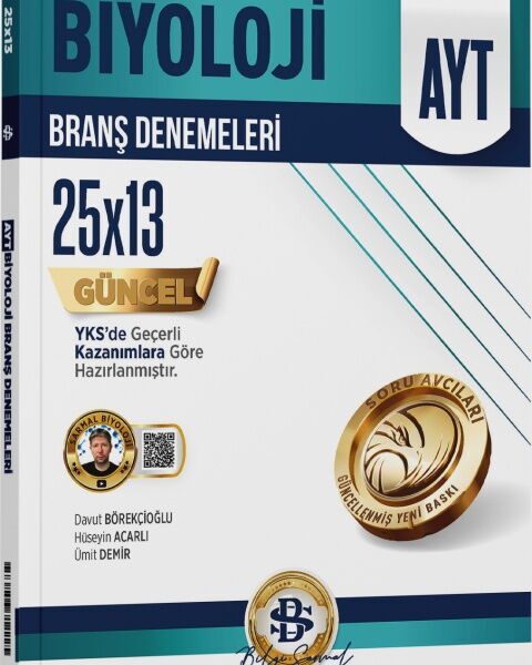 BİLGİ SARMAL YAYINLARI  YKS AYT DENEME 25 Lİ BİYOLOJİ - 2025-26