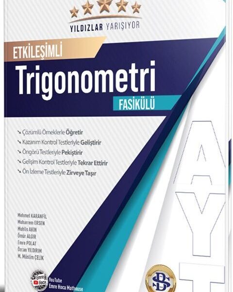 BİLGİ SARMAL YAYINLARI YILDIZLAR YARŞ.YKS AYT FASİKÜL TRİGONOMET - 25-26