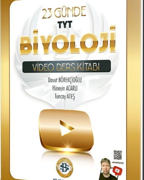 BİLGİ SARMAL YAYINLARI TYT VİDEO DERS 23 GÜNDE BİYOLOJİ - 25-26