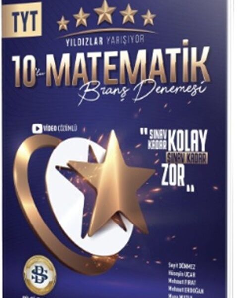 BİLGİ SARMAL YAYINLARI YILDIZLAR YARŞ.TYT DENEME 10LU MATEMATİK - 25-26