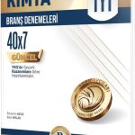 BİLGİ SARMAL YAYINLARI  TYT DENEME 40 LI KİMYA - 25-26