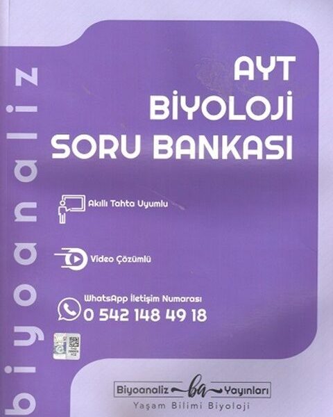 BİYOANALİZ YAYINLARI YKS AYT S.B. BİYOLOJİ - 2025-26