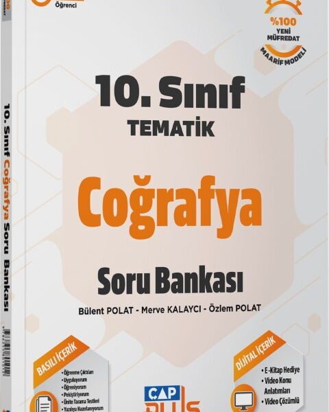 ÇAP YAYINLARI 10.SINIF S.B. TEMATİK COĞRAFYA - 2025-26