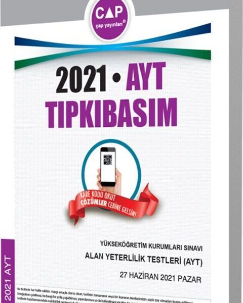 ÇAP YAYINLARI YKS AYT TIPKI BASIM 2021