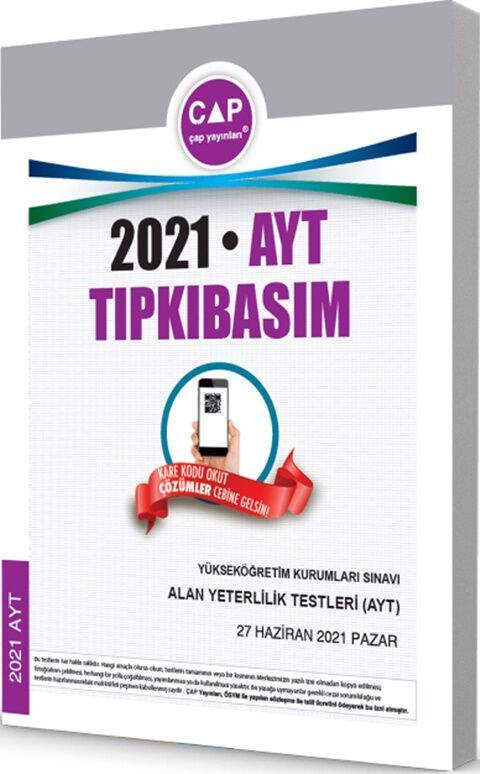 cap-yayinlari-2021-ayt-tipki-bas_NzkxNDgyMjAw_1.jpg ÇAP YAYINLARI YKS AYT TIPKI BASIM 2021 - Görsel 1