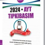 ÇAP YAYINLARI YKS AYT TIPKI BASIM 2024