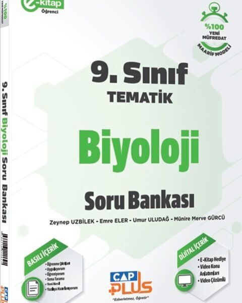ÇAP YAYINLARI 09.SINIF PLUS S.B. TEMATİK  BİYOLOJİ - 2025-26