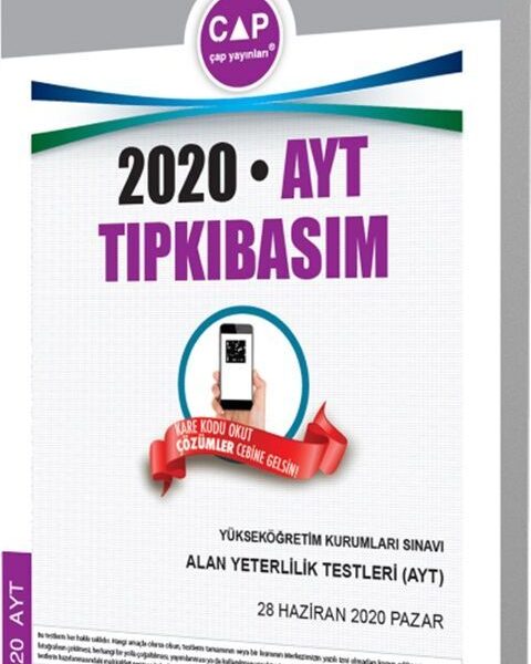 ÇAP YAYINLARI YKS AYT TIPKI BASIM 2020