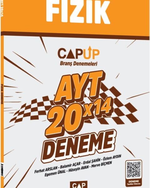ÇAP YAYINLARI ÇAP UP YKS AYT DENEME 20*14 FİZİK - 2025-26