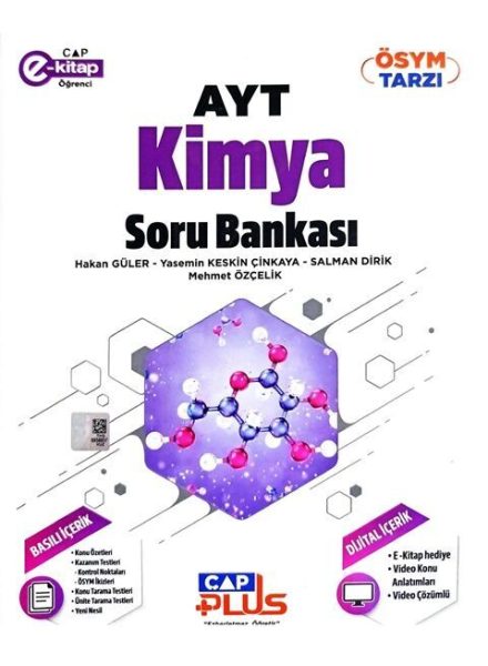 ÇAP YAYINLARI YKS AYT PLUS S.B. KİMYA - 2025-26