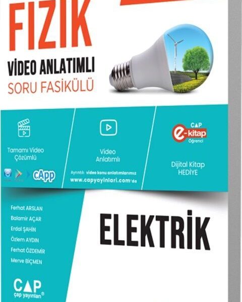 ÇAP YAYINLARI ÜNİV. HAZ FİZİK KA-SB ELEKTRİK - 2025-26