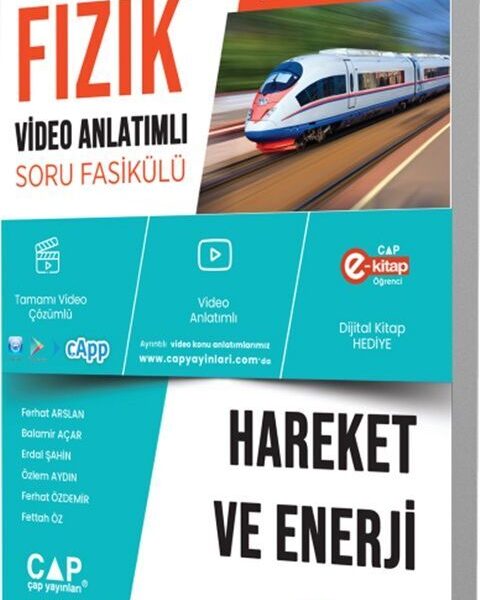 ÇAP YAYINLARI ÜNİV. HAZ FİZİK KA-SB HAREKET VE ENERJİ - 2025-26