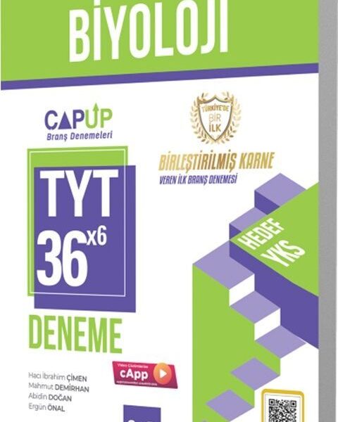 ÇAP YAYINLARI ÇAP UP TYT DENEME BİYOLOJİ 30*6 - 2024