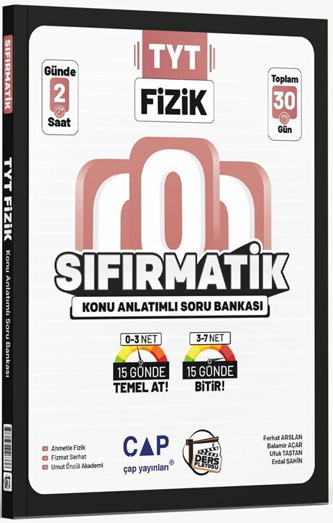 cap-yayinlari-tyt-fizik-sifirmat_MTA3ODQ0MjAyMA_1.jpg DERS PLATOSU YAYINLARI TYT SIFIRMATİK K.A. KAMP FİZİK - 2026 - Görsel 1