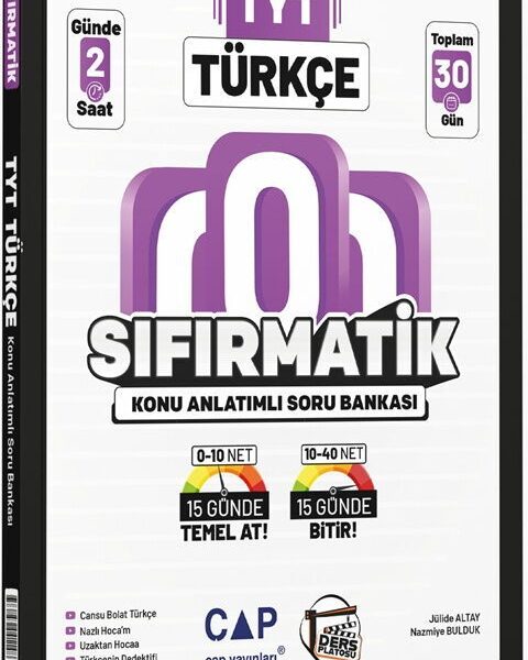 DERS PLATOSU YAYINLARI TYT SIFIRMATİK K.A. KAMP TÜRKÇE -2026