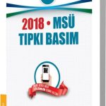 ÇAP YAYINLARI ÜNİV. HAZ TIPKI BASIM DENEME (MSÜ) - 2018