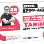 EDU KARİYER YAYINLARI 
Sadettin Akyayla KPSS-AGS 35 Günde Haritalarla Kodlamalarla Tarih 
Video Ders Kitabı