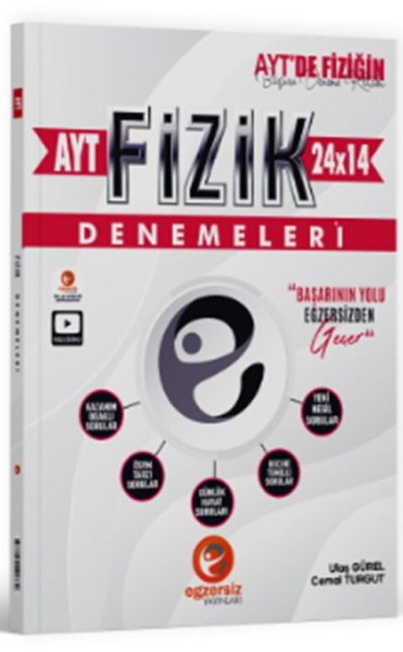 EGZERSİZ YAYINLARI YKS AYT DENEME 24*14 FİZİK - 2025-26