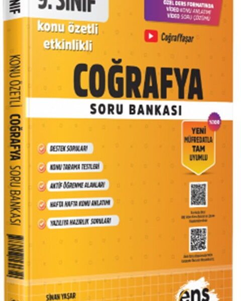 ENS YAYINLARI 09.SINIF ETKİNLİKLİ KÖS COĞRAFYA - 2025-26