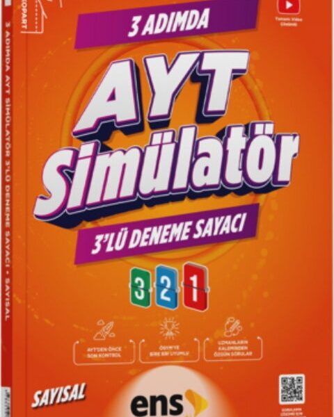 ENS YAYINLARI YKS AYT SİMÜLATÖR 3LÜ SAYISAL - 2026